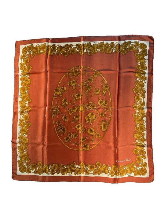 Dior Accessories - Vintage Christian Dior Silk Scarf